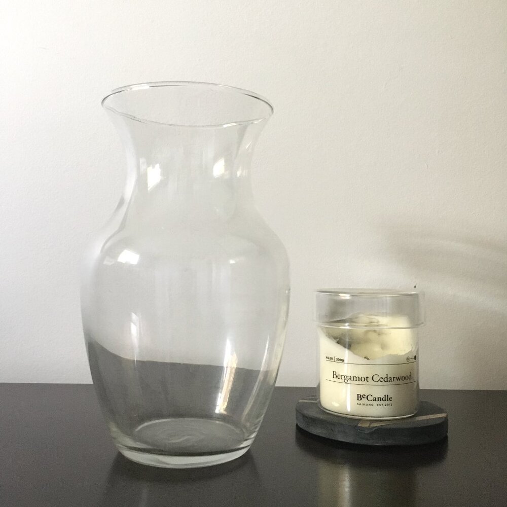 Medium Glass Bouquet Vase